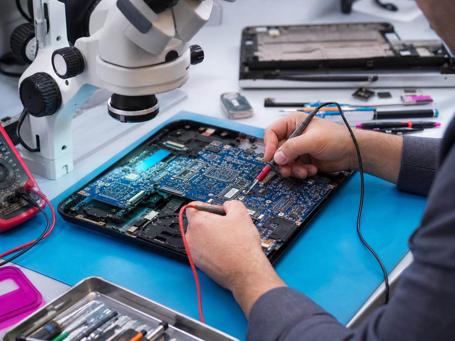Laptop motherboard diagnostics in Bangalore